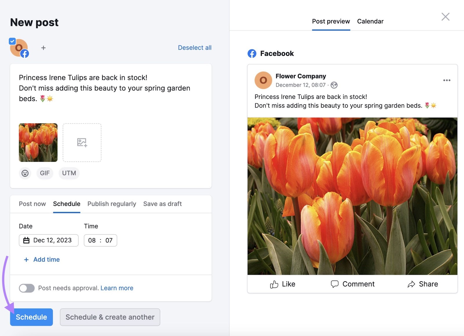 Social Poster tool